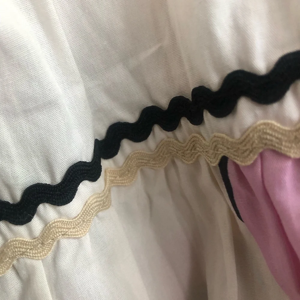 New: Zara Midaxi or Maxi Tiered Cotton Skirt w Pockets. Size Medium